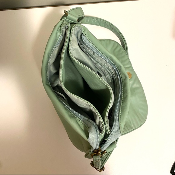 Green Bentley Faux Leather Cargo Purse - Picture 3 of 3